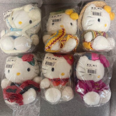 Sanrio Hello Kitty of the World Plush 14 Countries Complete Set | eBay
