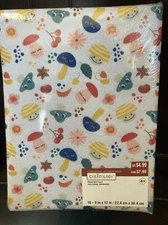 VTG Printed Felt Sheets Creatology Anthropomorphic Mushrooms Arts Craft 1 Pack