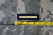 US Army Overseas Male Service Stripes (1) 6 Months Sew Dress Uniform Gold/Black