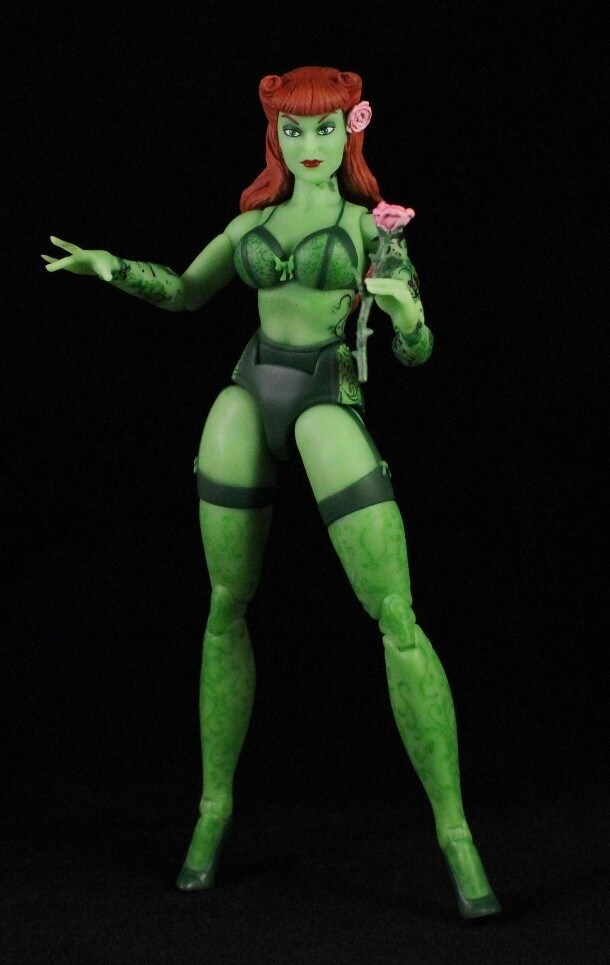 POISON IVY Ant Lucia Designer Art Bombshells Action Figure in