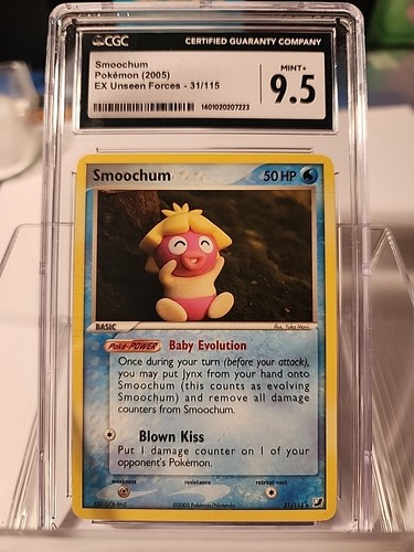 Smoochum graded CGC 9.5 for sale on eBay
