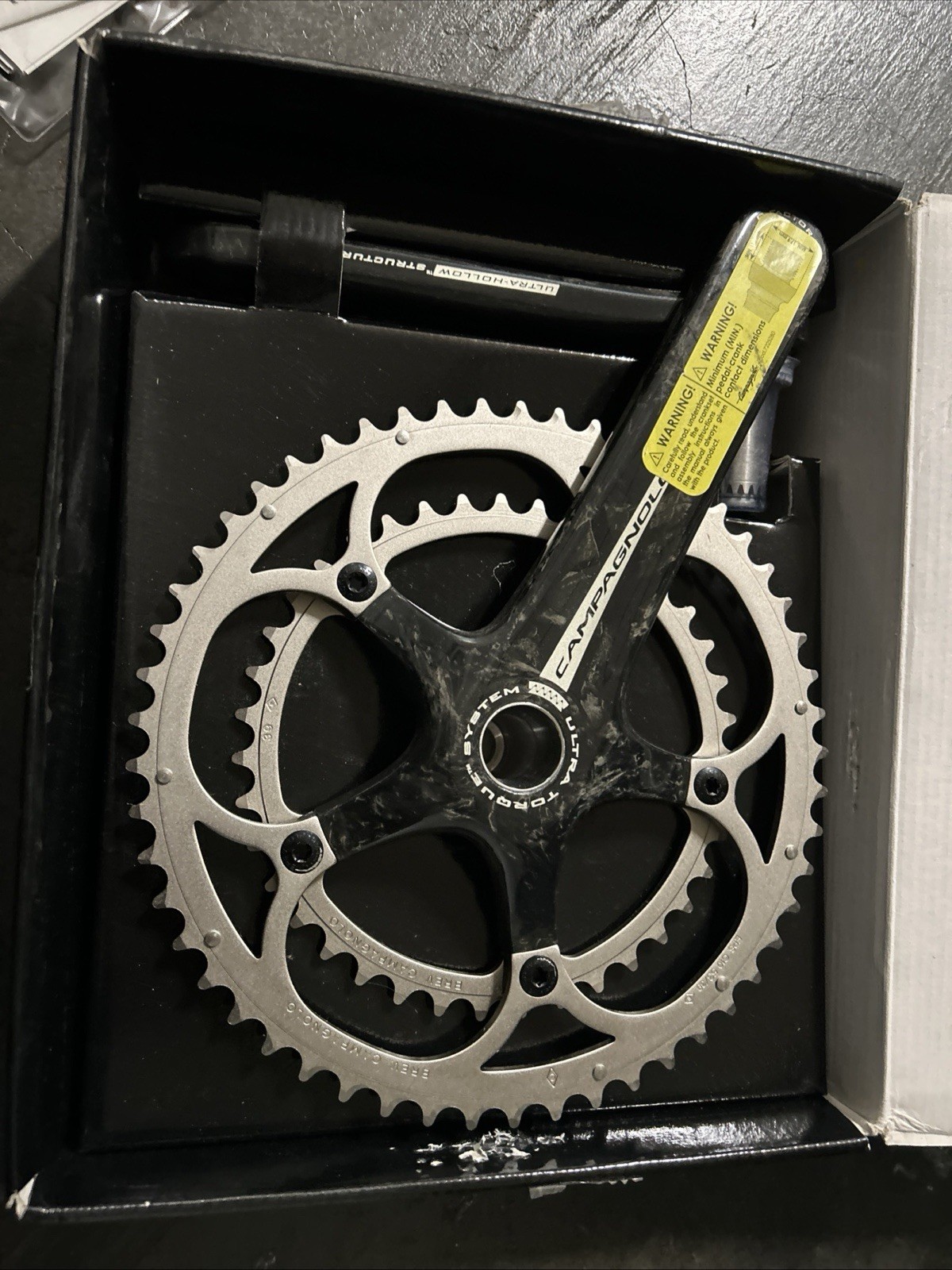 Campagnolo FC7-RE793C Record 10 Speed Ultra-Torque Carbon Cr