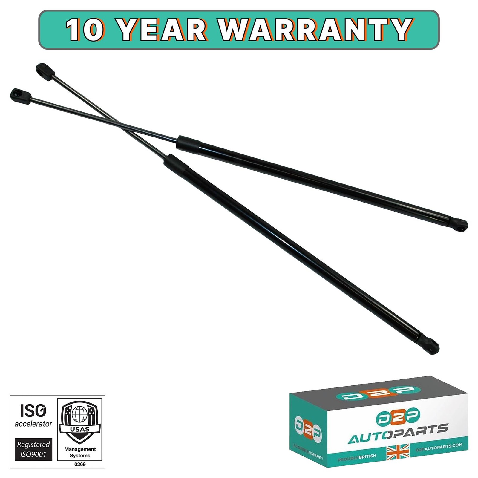 REAR TAILGATE BOOT GAS STRUTS FOR CITROEN C4 GRAND PICASSO, GRAND C4 SPACETOURER