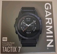 GARMIN TACTIX 7 PRO Sapphire Solar Outdoor Tactical GPS MIL Spec. Watch