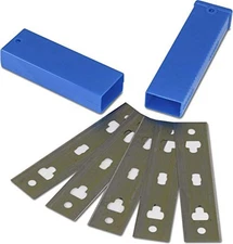 Lot Of 2 Packs 10 Blades Total Unger Professional Replacement Scraper Blades 4" 