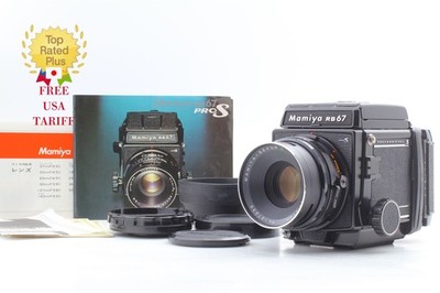 [ MINT+++ ] MAMIYA RB67 Pro S Camera Sekor C 127mm F3.8 Lens 120 Film Back JAPAN