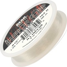 Clear Bead Stringing Cord FindingKing 50 Meters 164 ft 0.25 mm Beading