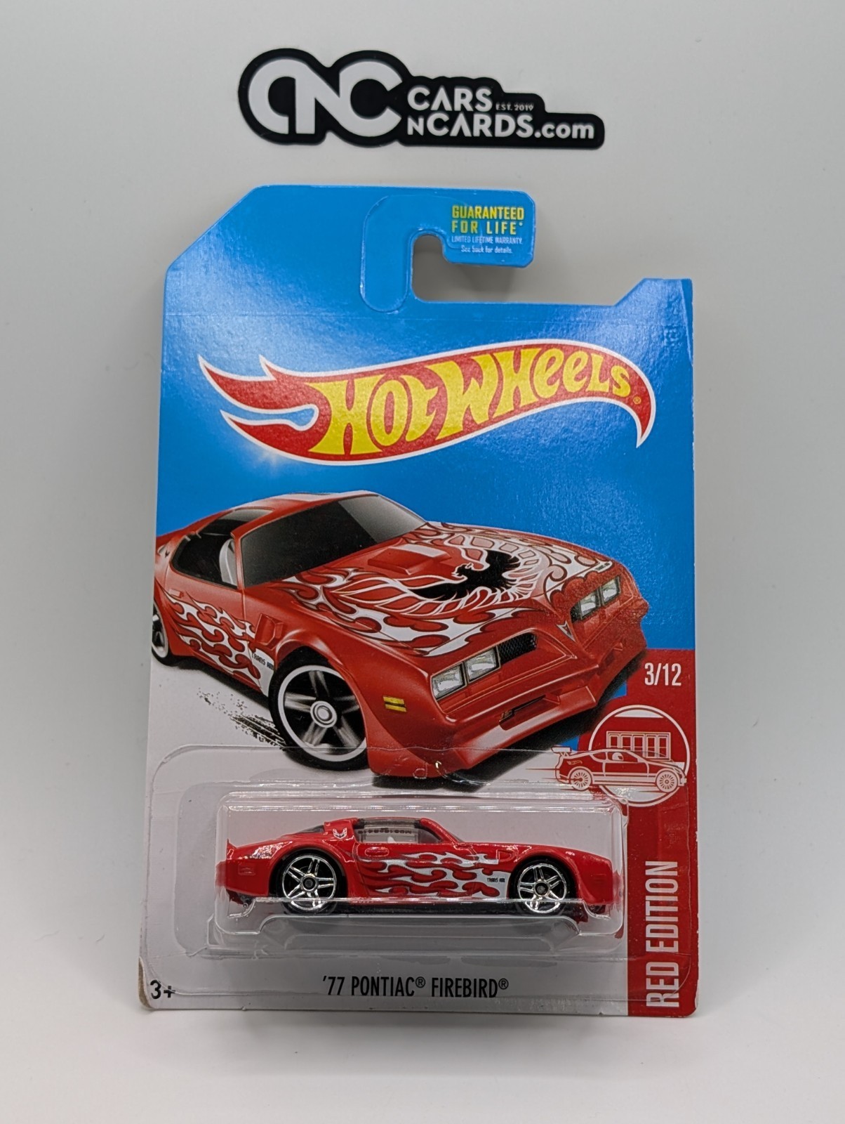 2017 Hot Wheels Red Edition 3/12 '77 Pontiac Firebird Target Exclusive