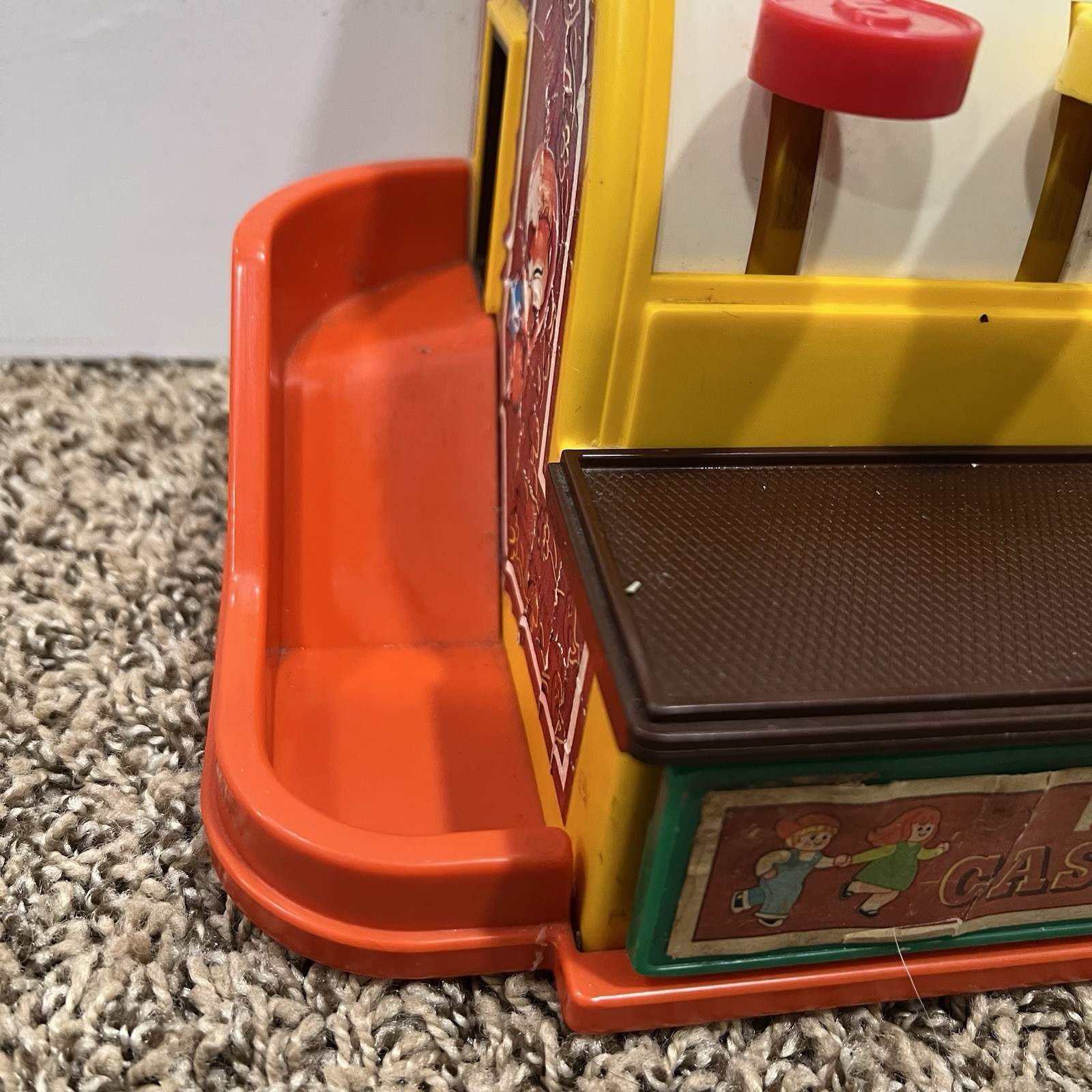 как выглядит Vintage 1974 Fisher Price Cash Register NO COINS фото
