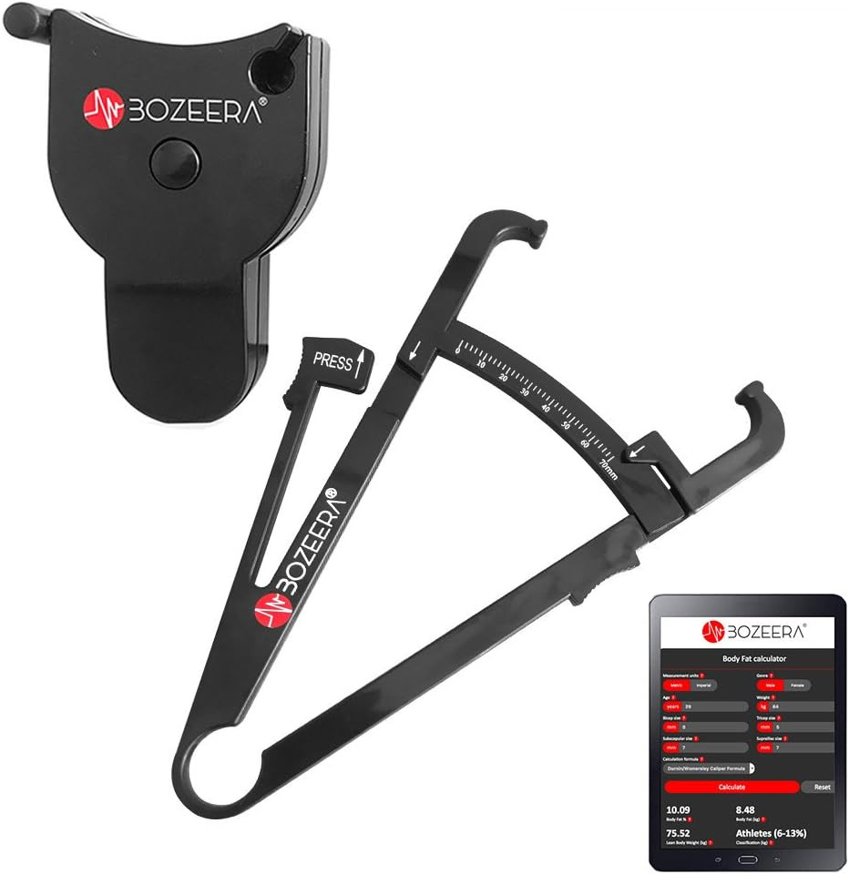 [BODY FAT CALIPER and BODY MEASURING TAPE] / Skinfold Caliper and Body Tape Meas