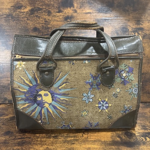 Vintage Rare Hartmann Sun god Luggage Carry On Tote/Handbag 1960's