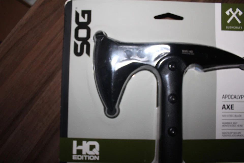 SOG Apocalypse Edge Axe HQ Edition – 15" Overall, 3.75" Blade – GFN Handle & She - Image 3 of 4