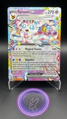 Sylveon ex 041/131 Twilight Masquerade Prerelease Promo - Holo - NM - Pokémon TC