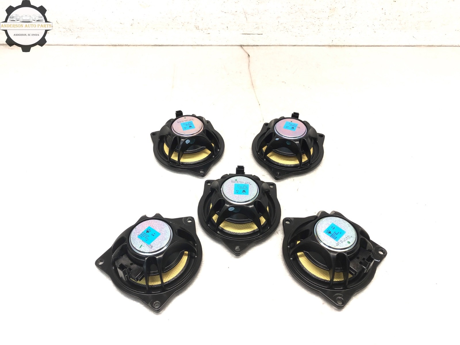 2017-2020 MASERATI LEVANTE DOOR AUDIO SPEAKER SET X5 OEM