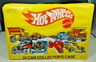 Vintage Hot Wheels 24 Car Collectors Case 1/64