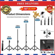 RP01-B Adjustable Light Stand Tripod Photo Studio Video Lighting