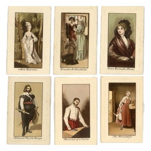 de reszke cigarette cards art treasures De Reszke