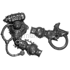 RAZK36 RAT OGOR BRAS DROIT CANON SKAVEN SKAVENTIDE WARHAMMER AoS BITS H4-5 (a)