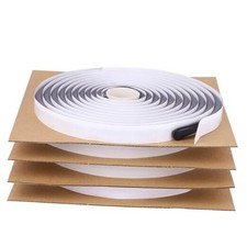 4 Rolls Butyl Sealant Tape   3/8'' x 60ft Rubber 3/8Inch x 60 Feet Black