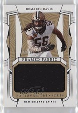 2022 Panini National Treasures Framed Fabric 9/49 Demario Davis #FFA-DDA s6i