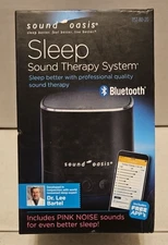 Sound Oasis Sleep Sound Therapy System BST8020 - New & Sealed N