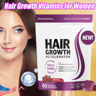 Hair Growth Accelerator Soft Chews, Hair Growth Vitamins for Women