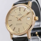 *NEAR MINT* Vintage 1979 OMEGA Seamaster Cal.1010 Automatic Date Gold 35mm Men