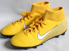 Nike Mens 7 Mercurial Superfly 6 Club NJR FG Amarillo Yellow Cleats AO9467-710