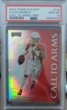 2020 Panini Playoff #CA-6 Kyler Murray Call to Arms RED PSA GEM MT 10 