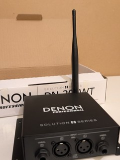 Denon 2.4GHz Wireless Audio Transmitter & Receiver DN202WT & DN 202WR