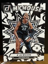2025 Donruss WNBA A’JA WILSON #5 MY HOUSE 4 Time MVP 3 Time WNBA Champion