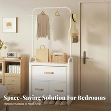 Portant à Vêtements avec Hetsle Aslembl'age Facce portante Pendurie sur Pied