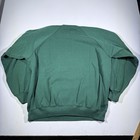 Green vintage Hanes Kitty Hawk sweatshirt, XL, back with white text reading “USA Made,” on a white background.