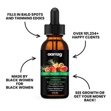 Fast Hair Regrowth Serum with Organic Herbs and Natural Vitamins for Women & Men