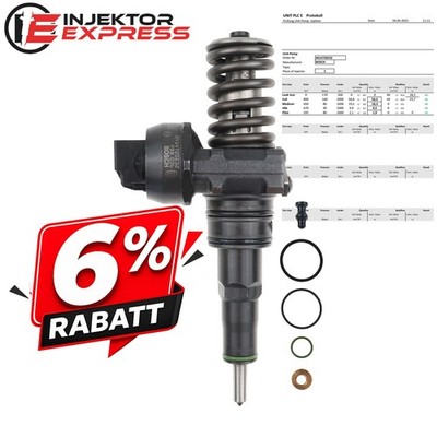 0414720232 Bosch Pumpe Düse Einheit PDE VW Golf Caddy 2.0 SDI 038130073BR