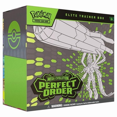 Pokémon TCG: Mega Evolution 3: Perfect Order: Elite Trainer Box Sealed