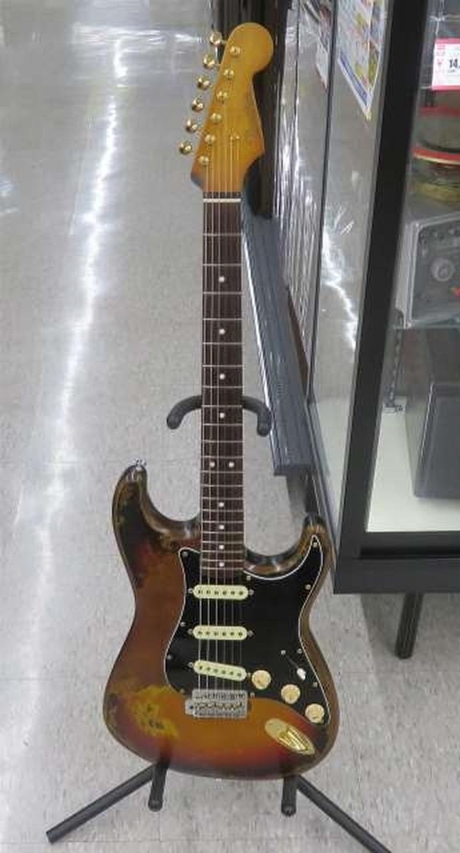 BACCHUS BST-SRV 3TS-RE Used Alder body Maple neck
