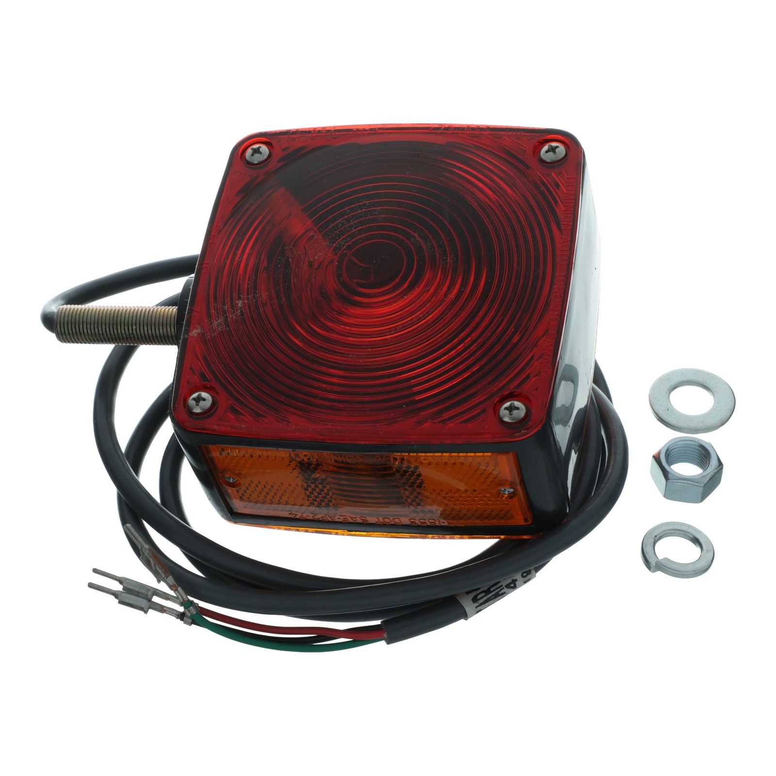 Montaje de espejo derecho con luz de señal para HD Truck Western Star 3532