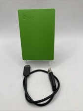 Xbox Seagate 2TB Green Portable External Hard Drive With USB Cable