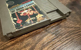 3-screw Donkey Kong Jr. nintendo nes original dk ntsc cart ROUGH SHAPE VERY RARE