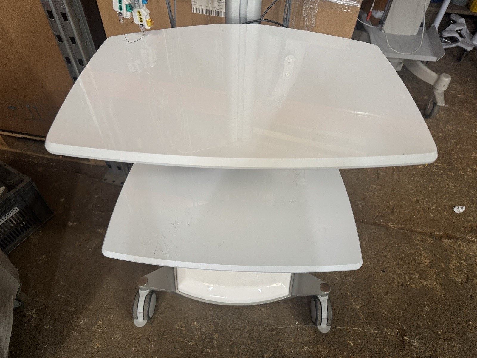 Laborie Goby Hub Wireless Urodynamics Docking Station Cart w/ Cables