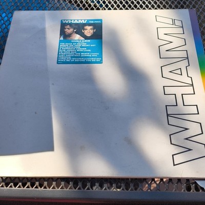 Wham! The Final Double LP Schallplatte Vinyl 12'' 1986 Pop Weiß