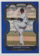2021 Panini Prizm Blue Prizm Edwar Colina #51 10ou