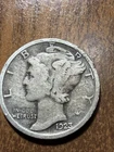 1923 MERCURY SILVER DIME ACTUAL Coin Get Today/Save/Fill Your Collection Good