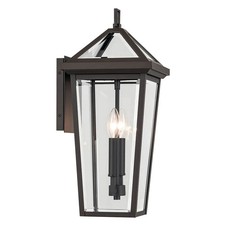 KICHLER Regence 2-Light Olde Bronze Luxe Updated Traditional Outdoor Wall Light