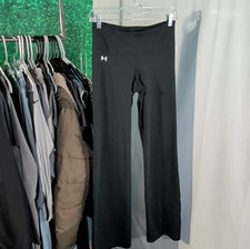 Under Armour Fitted Black Women's Pants S Activewear Athletic Stretch