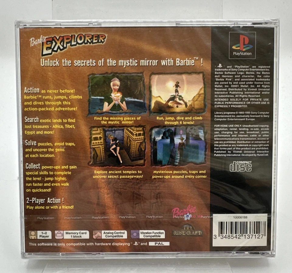 PS1  Barbie Explorer, New And Factory Sealed - Image 2 of 4