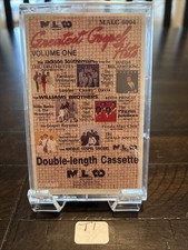 GREATEST GOSPEL HITS VOL. ONE CASSETTE DOUBLE LENGTH Brand New. T1