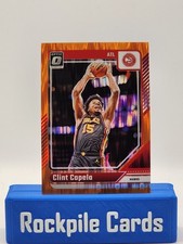 2024-25 Panini Donruss Optic - Clint Capela #209 Orange Shock Prizm /225