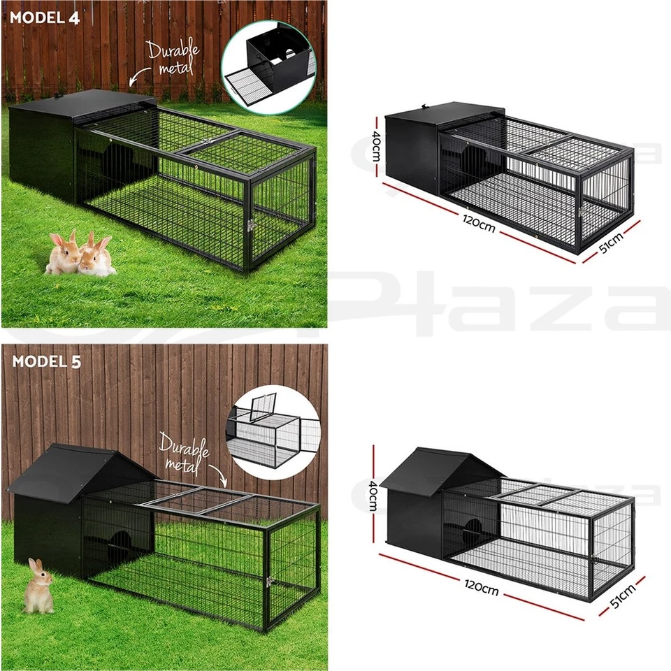 i.Pet Rabbit Cage Indoor Hutch Guinea Pig Ferret Pet Cages Bunny Carrier Outdoor - image 3 of 4